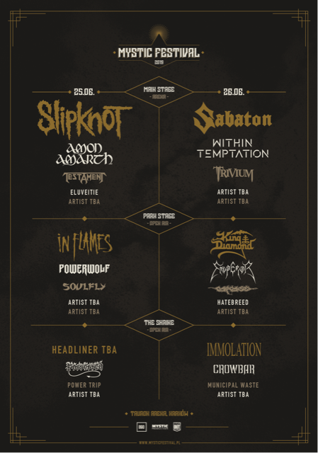 MYSTIC FESTIVAL 2019 – nowe zespoły