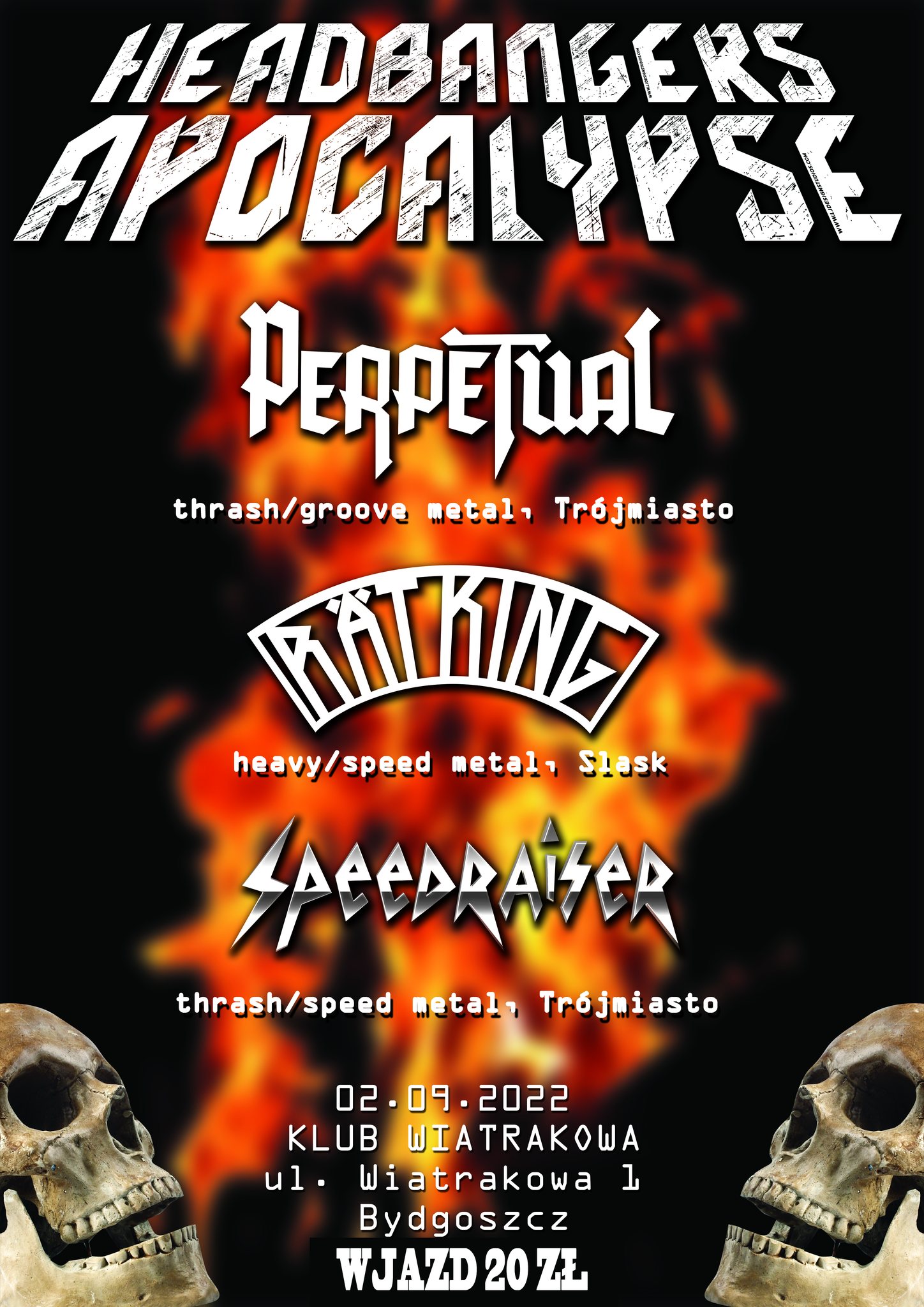 Headbangers Apocalypse: Speedraiser, Perpetual, Rät King