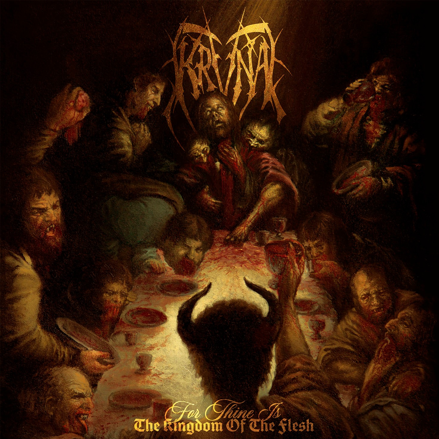 Krvna – For Thine Is the Kingdom of the Flesh