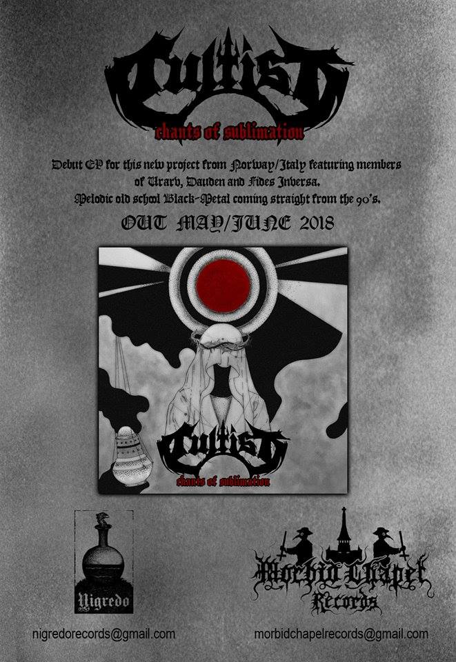 Debiut CULTIST na CD w Morbid Chapel Records i Nigredo Records