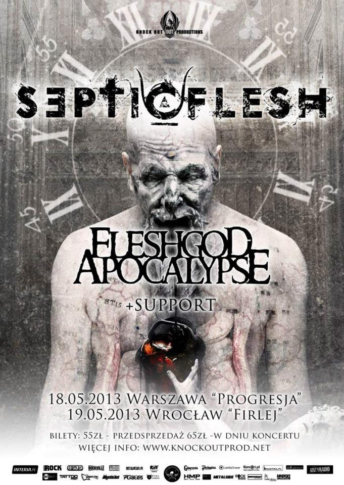 Septic Flesh, Fleshgod Apocalypse, Carach Angren, Descending- Progresja, Warszawa