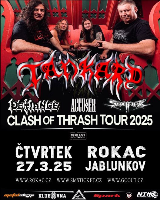 Tankard, Defiance i Accu§er w Jablunkovie – thrash metalowa uczta tuż przy polskiej granicy