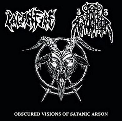 Nunslaughter / Paganfire – Obscured Visions of Satanic Arson