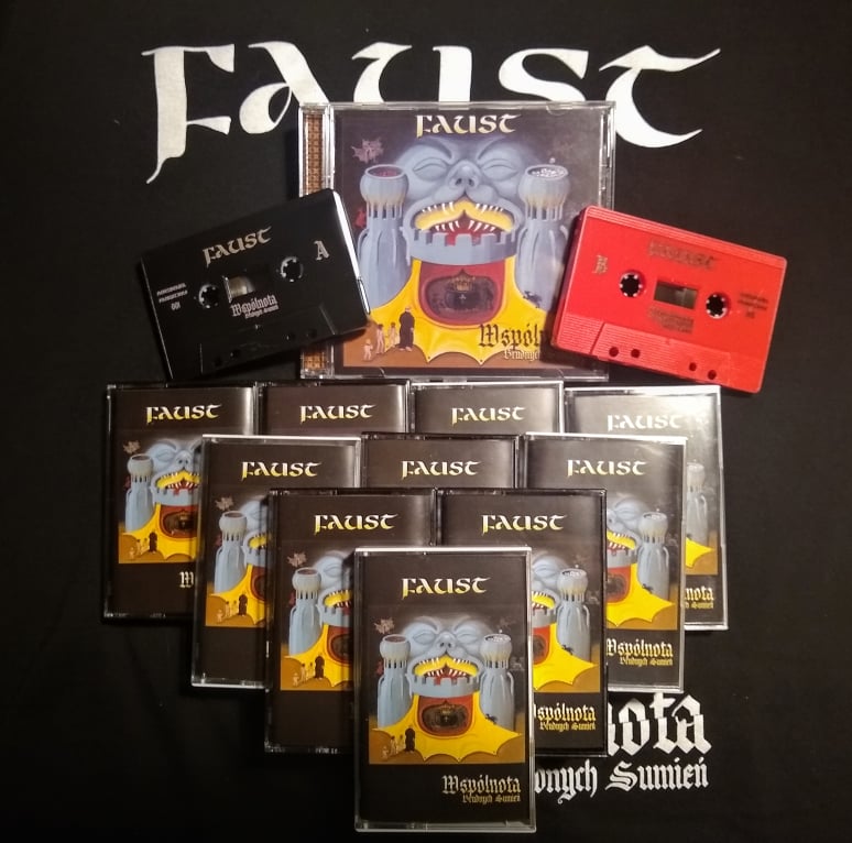 Nowy materiał Faust na kasecie, płycie cd i bandcampie.