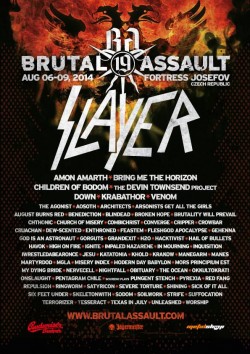 Brutal Assault 2014, Twierdza Josefov, 06-09.08.2014r.