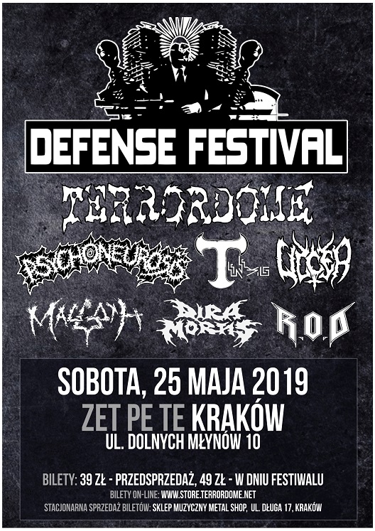 Defense Festival w krakowskim ZetPeTe już za niespełna miesiąc.