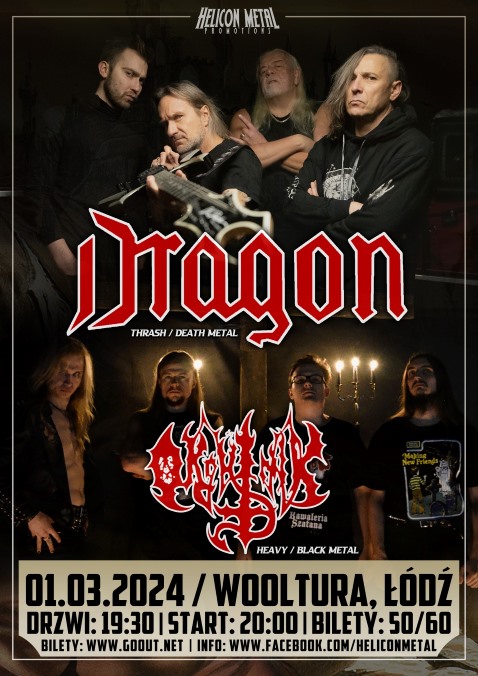 Dragon i Okrütnik – koncert w Łodzi
