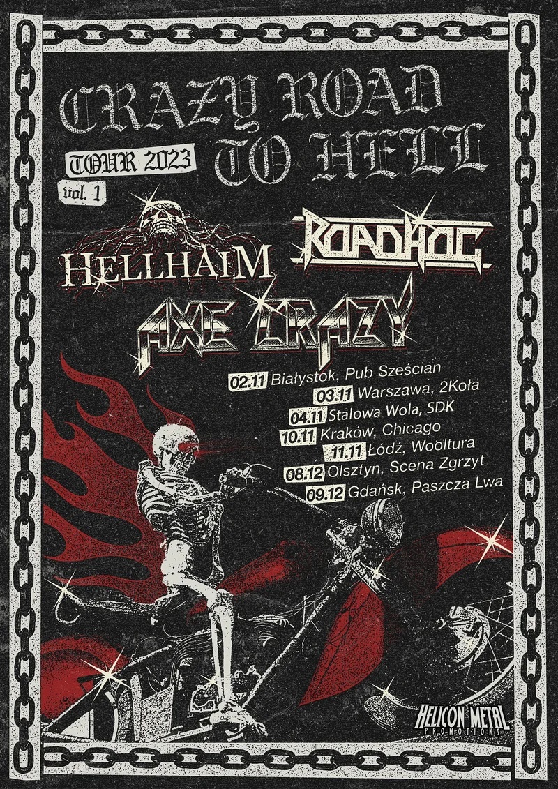 W listopadzie rusza trasa CRAZY ROAD TO HELL
