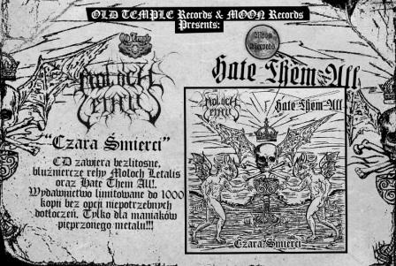Moloch Letalis / Hate Them All – split CD