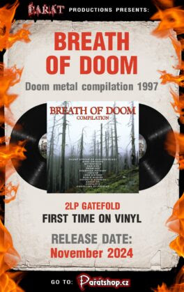 Kultowa kompilacja czeskiego doom metalu „Breath of Doom” na winylu