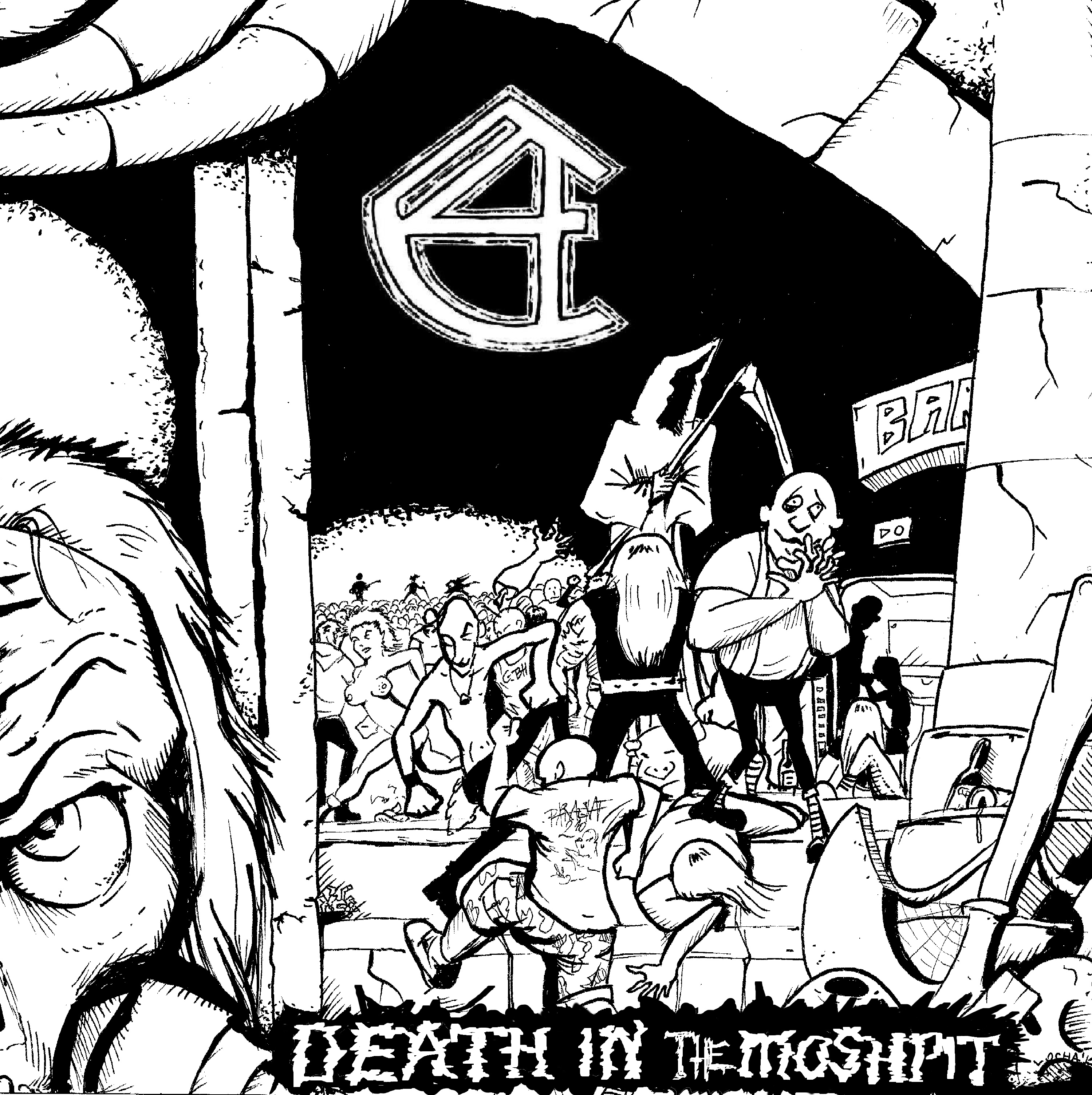 C-4 – DEATH IN THE MOSHPIT (demo)