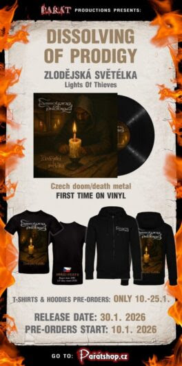 Dissolving of Prodigy: „Zlodějská světélka” po raz pierwszy na winylu