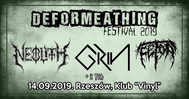 Neolith, Grin i Fetor na DEFORMEATHING Festival 2019.