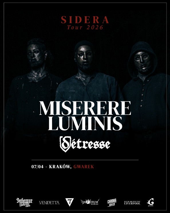 07/04/2026 – Miserere Luminis; Kraków, Klub Gwarek