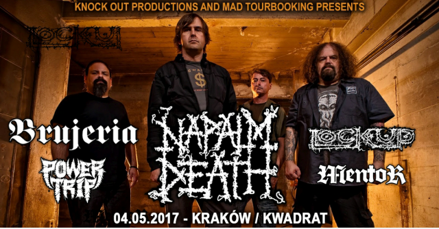 Lock Up kolejnym supportem przed Napalm Death!