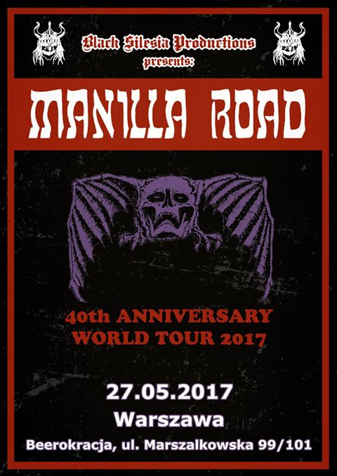 Manilla Road po raz pierwszy w Polsce