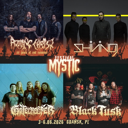 Mystic Festival 2026 poszerza line-up o Rotting Christ, Shining, Gatecreeper i Black Tusk