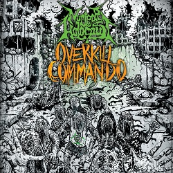 NUCLEAR HOLOCAUST – grindcore’owy kwartet ze Świdnika udostępnił właśnie pierwszy utwór oraz okładkę debiutanckiej płyty zatytułowanej „Overkill Commando”