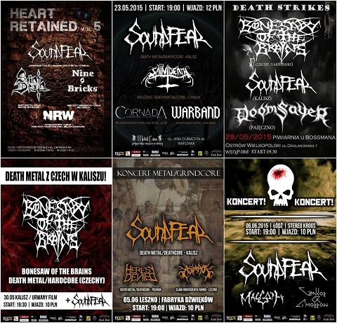 Koncerty Soundfear