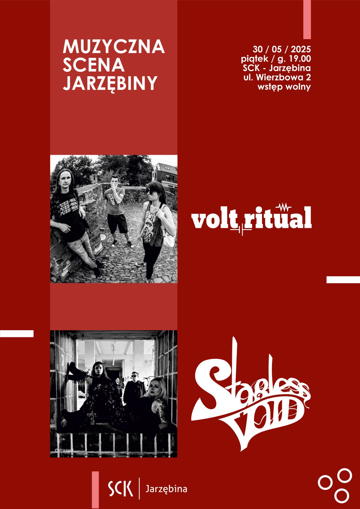 VOLT RITUAL i STARLESS VOID na scenie SCK Jarzębina