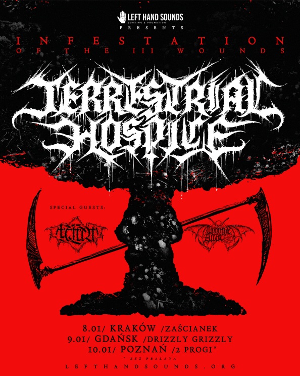 Terrestrial Hospice na trzech koncertach w Polsce już w tym tygodniu