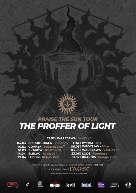 Praise the Sun tour • The Proffer of Light