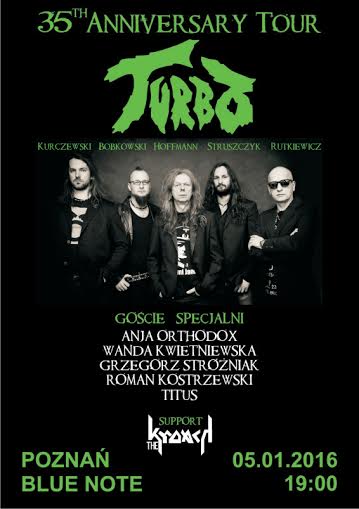 Finałowy koncert rocznicowej trasy TURBO w Poznaniu