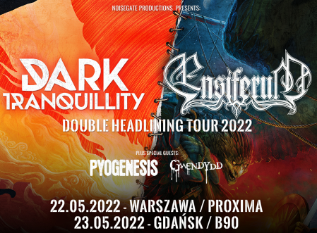 Dark Tranquility i Ensiferum w Polsce