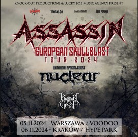 Legendy niemieckiego thrashu z Assassin zagrają dwukrotnie w Polsce!