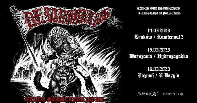 Deströyer 666 zagra trzy koncerty w Polsce