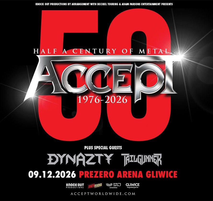 Accept będą świętowali 50-lecie istnienia na jedynym koncercie w Polsce!