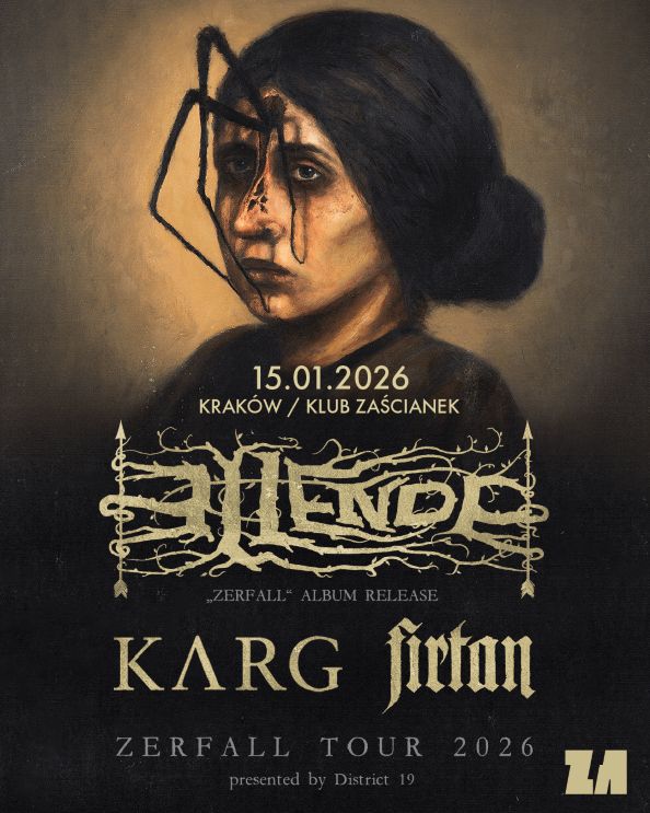 Ellende, Karg i Firtan zagrają w Krakowie w ramach trasy „Zerfall Tour 2026”